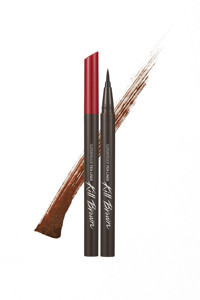 Clio Suya Dayanıklı Mat Kahverengi İnce Uçlu Likit Eyeliner