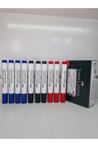 Faber Castell W153 10'lu Doldurulabilir Silinebilir Renkli Tahta Kalemi