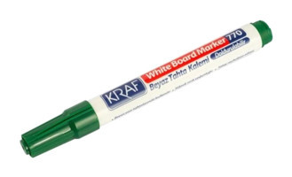 Kraf 12'li Doldurulabilir Silinebilir Yeşil Tahta Kalemi