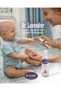 Doğal Bitkisel Sakura Çiçeği Bebek Kolonyası 100 Ml