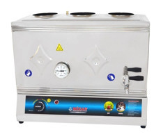 Mizan Pleytsiz 2400 W 4 lt Çelik Elektrikli Semaver Beyaz