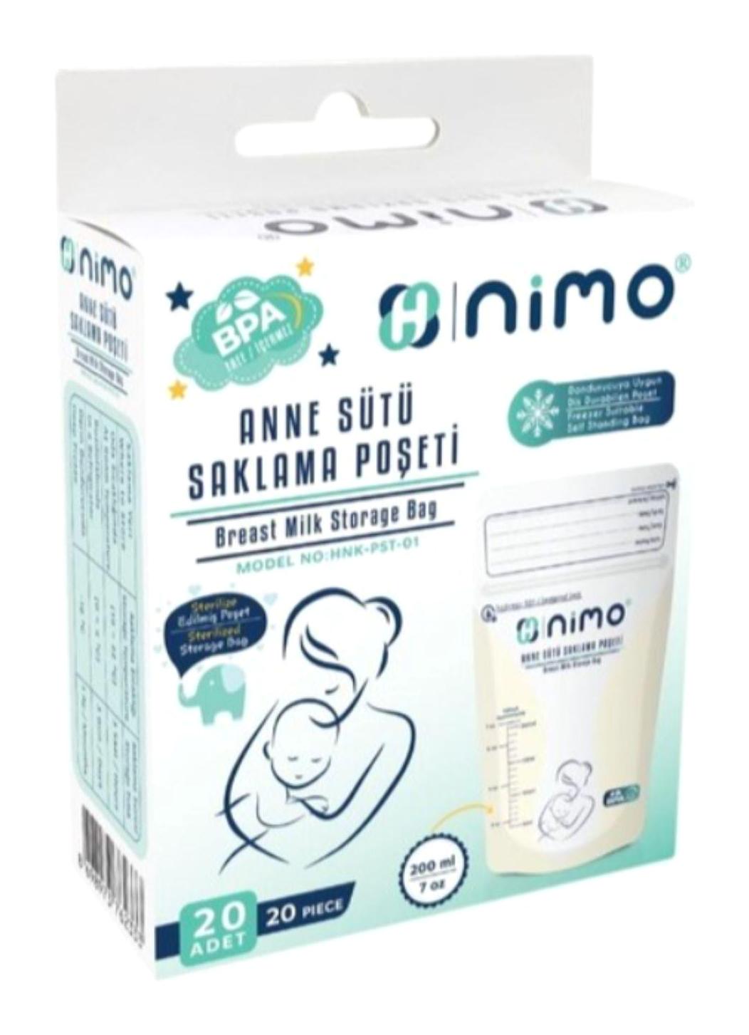 Nimo 20'li Süt Saklama Poşeti