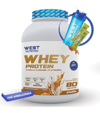 West Nutrition Vanilya Karamel Whey Protein Protein Tozu 2.4 kg