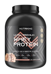 Nutriking Ultre Premium Çikolata Fındık Whey Protein Protein Tozu 1.41 kg