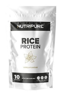 Nutripure Rice Vanilyalı Vegan Bitkisel Protein Protein Tozu 250 gr