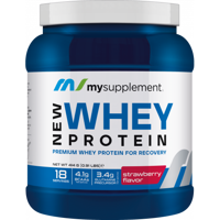 Mysupplement Çilekli Whey Protein Protein Tozu 414 gr