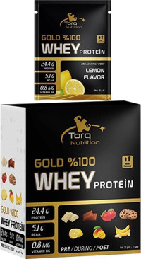 Torq Nutrition Gold Limonlulu Whey Protein Protein Tozu 245 gr