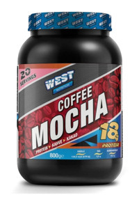 West Nutrition Coffee Mocha Çikolata Mocha Whey Protein Protein Tozu 800 gr