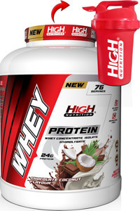 High Nutrition Çikolata Hindistan Cevizi Whey Protein Protein Tozu 2.28 gr