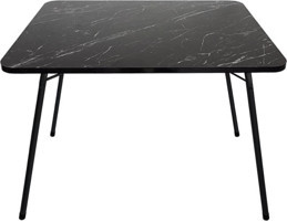 Bofigo 60 cm Çantalı Dikdörtgen Granit Siyah Kamp Maması