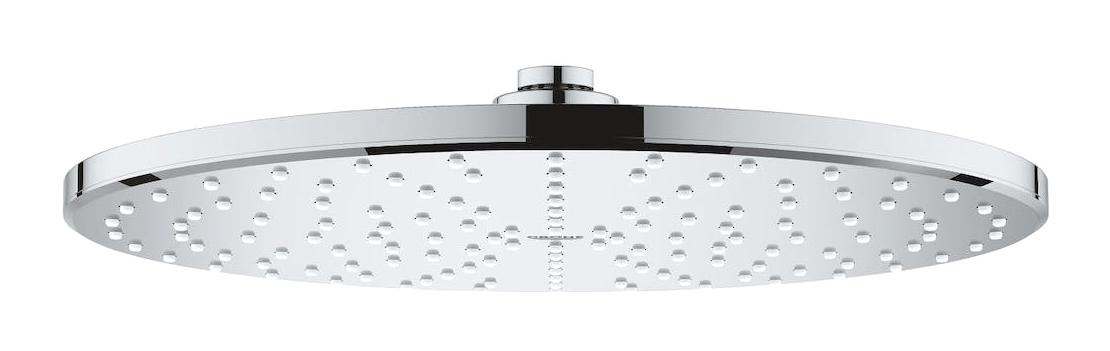 Grohe Krom Tek Fonksiyonlu Yuvarlak Sprey Tepe Duş Başlığı Gümüş