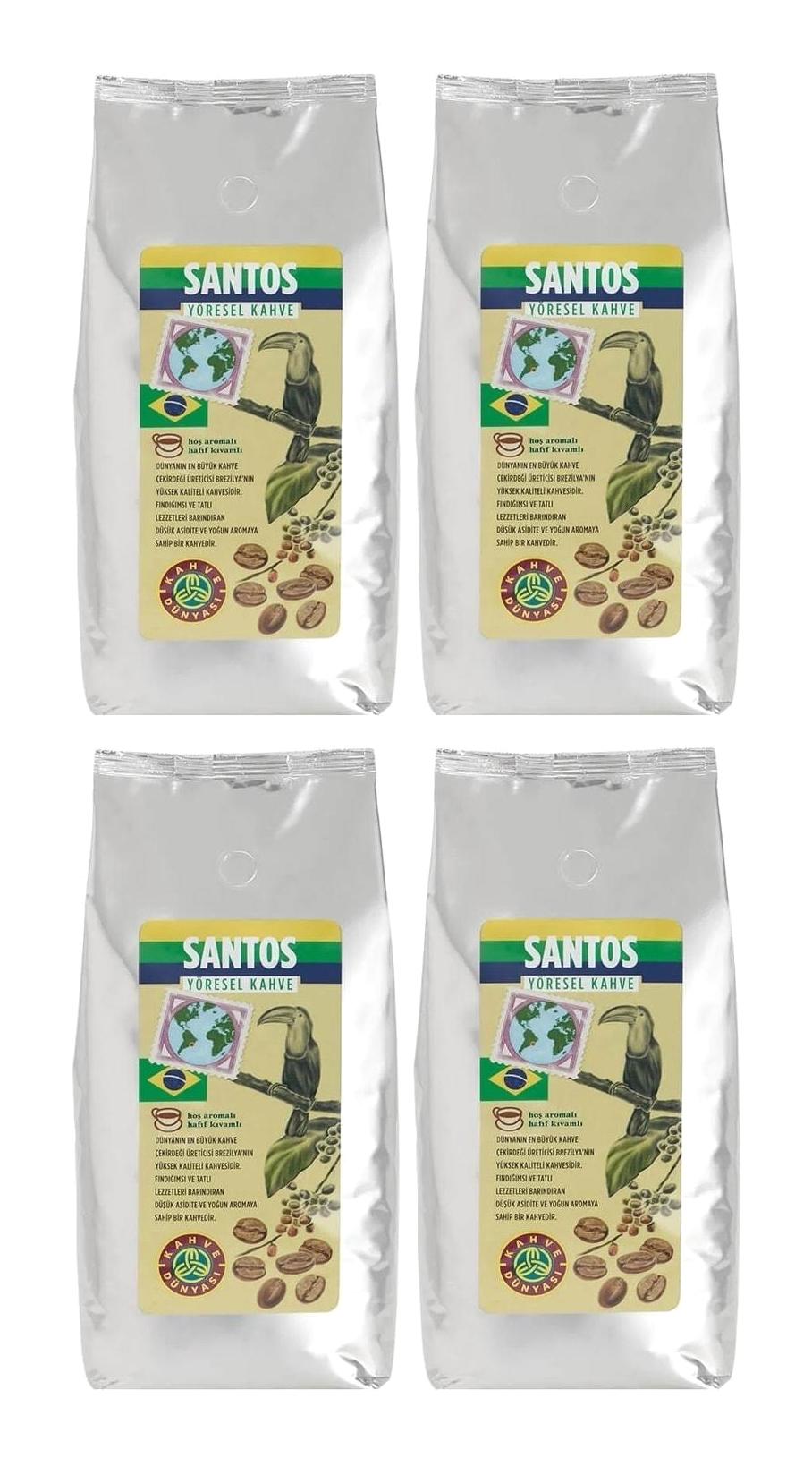 Kahve Güney Amerika Arabica Çekirdek Filtre Kahve 1 kg
