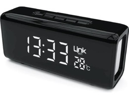 Linktech Q219 10 W Radyolu Taşınabilir Siyah Bluetooth Hoparlör