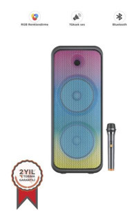 Torima D30 Taşınabilir Siyah Bluetooth Hoparlör