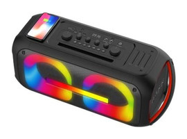 Sunix BTS-X600 15 W Işıklı Taşınabilir Siyah Bluetooth Hoparlör
