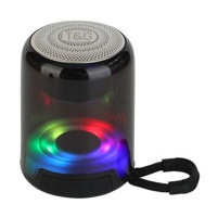 Zore TG314 5 W Işıklı Taşınabilir Siyah Bluetooth Hoparlör