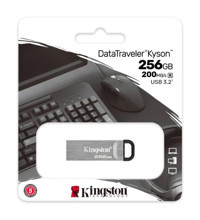 Kingston DataTraveler Exodia M USB 3.2 USB Type A 256 GB Flash Belek Gümüş