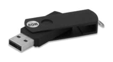 Baychip Byl223 USB 2.0 USB Type A 16 GB Flash Belek Siyah