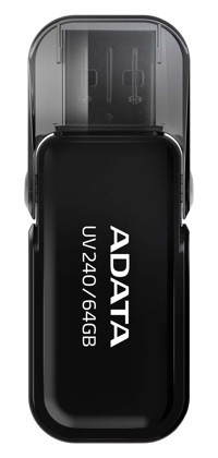 Adata UV240 USB 2.0 USB Type A 32 GB Flash Belek Siyah