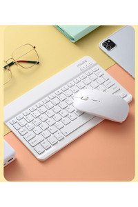 Apera Gn 62 Sessiz Beyaz Kablosuz Klavye Mouse Seti