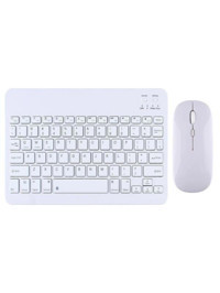 Hometech Alfa 10LA 10.1 Sessiz Beyaz Kablosuz Klavye Mouse Seti