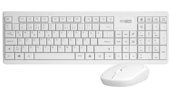 Altec Lansing ALBC6314 Sessiz Beyaz Kablosuz Klavye Mouse Seti