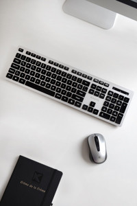 Kagito KGT 112 Sessiz Ergonomik Siyah Gri Kablosuz Klavye Mouse Seti