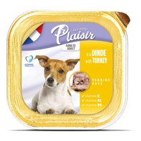 Plaisir Hindi Etli Kıyılmış Yetişkin Köpek Maması 150 gr Tekli
