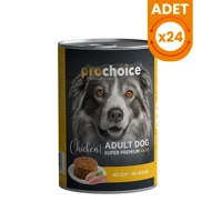 Pro Choice Süper Premium Tavuklu Ezme Yetişkin Köpek Maması 24 x 400 gr 24'lü
