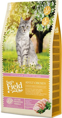 Sam's Field Tavuklu Tahıllı Yetişkin Kedi Maması 2.5 kg