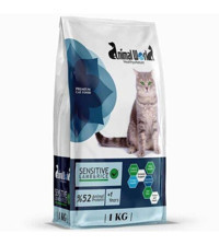 Animal World Sensitive Kuzu Etli Tahıllı Yetişkin Kedi Maması 1 kg