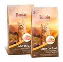 Bonnie Tavuklu Tahıllı Yetişkin Kedi Maması 2x10 kg