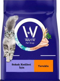 Wahw Pet Yüksek Proteinli Tavuklu Düşük Tahıllı Yetişkin Kedi Maması 1 kg