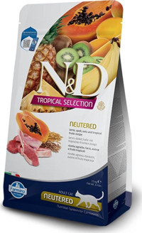 N&d Tropical Selection Kuzu Etli Kısırlaştırılmış Tahılsız Yetişkin Kedi Maması 10 kg