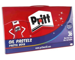 Pritt Çantalı 36'lı Yağlı Pastel Boya