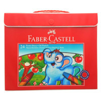 Faber-Castell Çantalı 24'lü Yağlı Pastel Boya