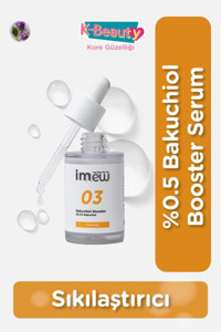 Imew Bakuchiol Booster Kırışıklık Karşıtı Jel Yüz Serumu 30 ml