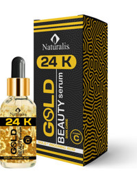 Naturalis 24K Gold Beauty Kırışıklık Karşıtı Jel Yüz Serumu 30 ml