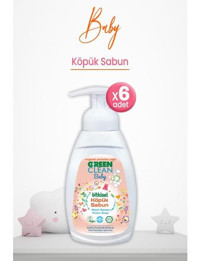 U Green Clean Portakal Yağlı Köpük Bebek Sabunu 6x450 ml