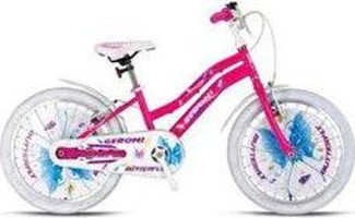 Geroni Butterfly 16 Jant Vitessiz 3 Yaş Pembe Çocuk Bisikleti