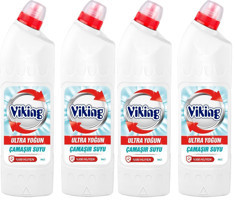 Viking İnci Banyo-Mutfak İçin Konsantre Jel Çamaşır Suyu 4x750 ml