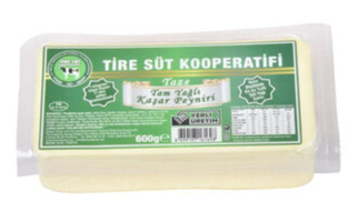 Tire Süt Kooperatifi Tam Yağlı Taze Kaşar Peyniri 600 gr