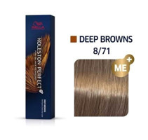 Wella Koleston Perfect Me+ 8.71 Kahverengi Kül Krem Saç Boyası 60 Ml