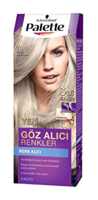 Schwarzkopf Palette Göz Alıcı Renkler 10.1 Silver Krem Saç Boyası 50 ml