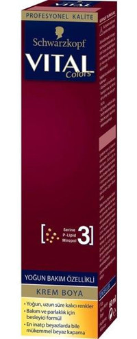 Schwarzkopf Vital Colors 6.99 Kızıl Krem Saç Boyası 60 ml