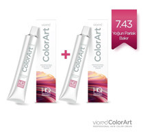Lilafix Viored Colorart 7.43 Krem Saç Boyası 60 ml