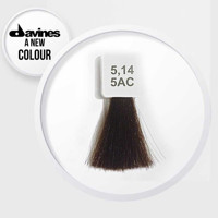 Davines A New Colour 5.14 Açık Küllü Bakır Kumral Krem Saç Boyası 60 ml