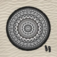 Marte Home Mandala 4 Pamuklu Plaj Havlusu Çok Renkli