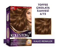 Wella Koleston Supreme 673 Çikolata Kahve Krem Saç Boyası 50 Ml