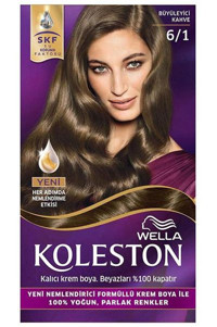 Wella Koleston Set 6.1 Büyüleyici Kahve Krem Saç Boyası 50 Ml